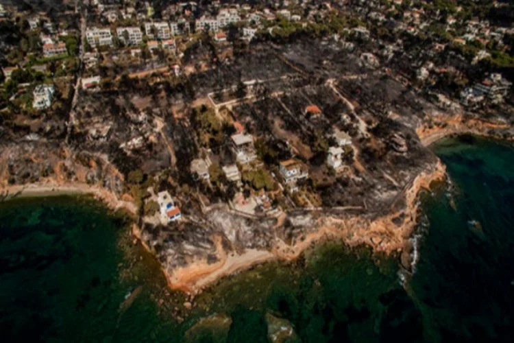 Yunanistan'daki yangın felaketinin sebebi belli oldu