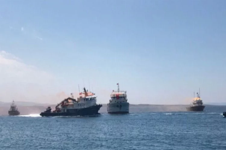 Türk gemilerinin 9 yıllık esareti bitti