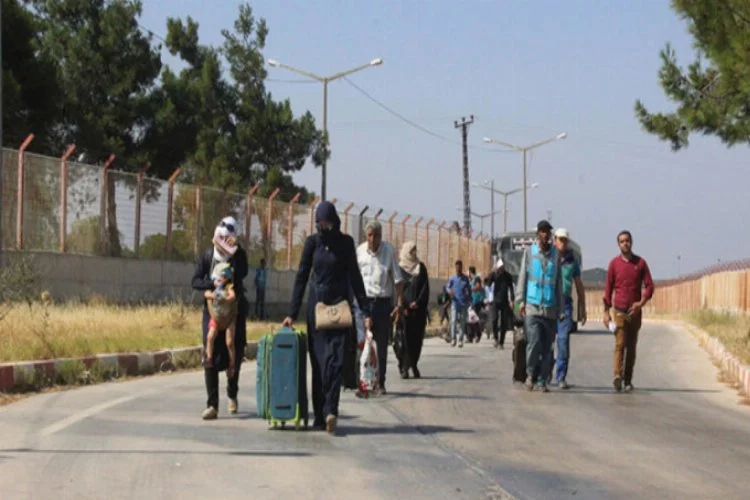 3 bin Suriyeli geri dönmedi