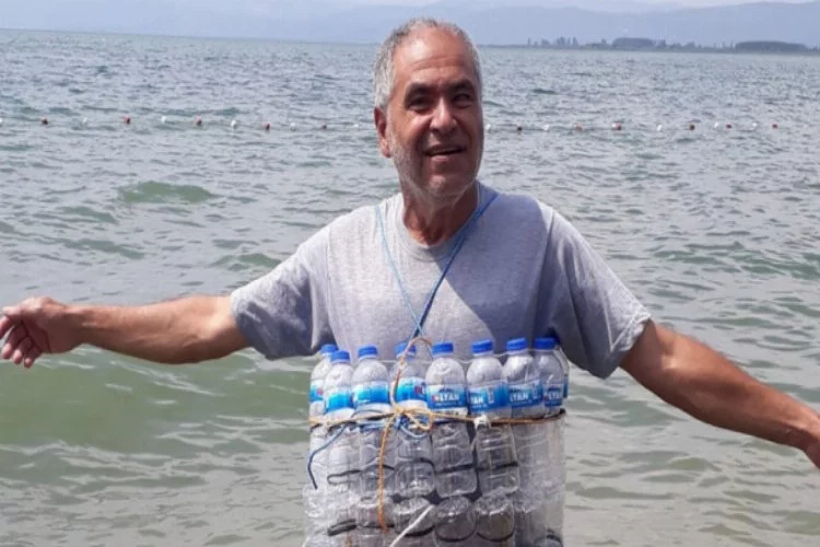 Bursa'da ilginç görüntü! Su hayat kurtarır