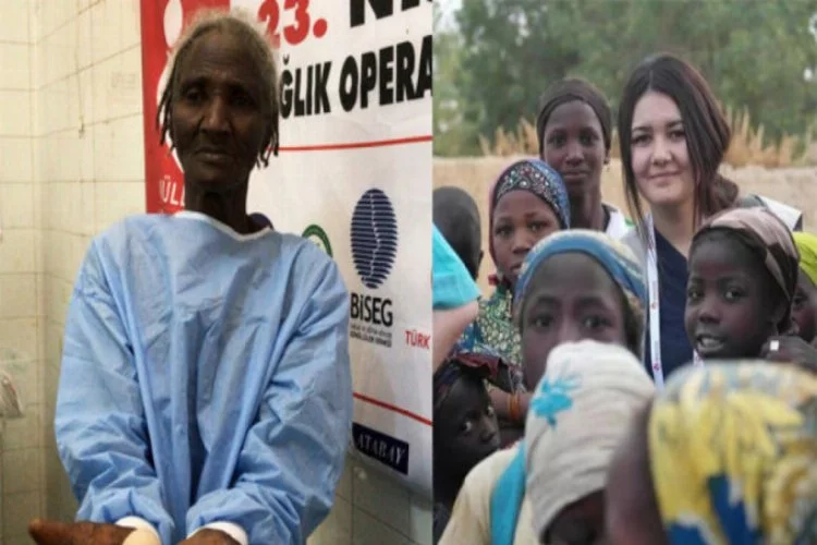 Nijerli hastadan Türk doktoruna duygulandıran hediye