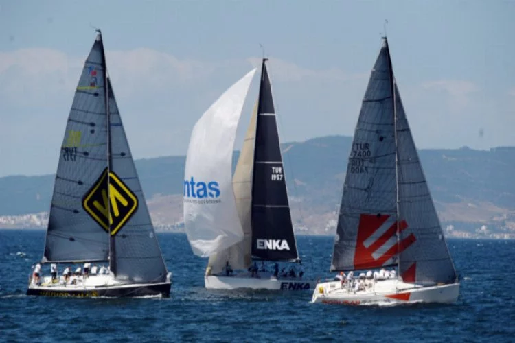 Bursa'da gerçekleşen yelken yarışlarında rekor kırıldı