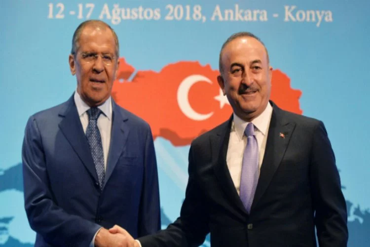 Çavuşoğlu ve Lavrov'dan ortak açıklama