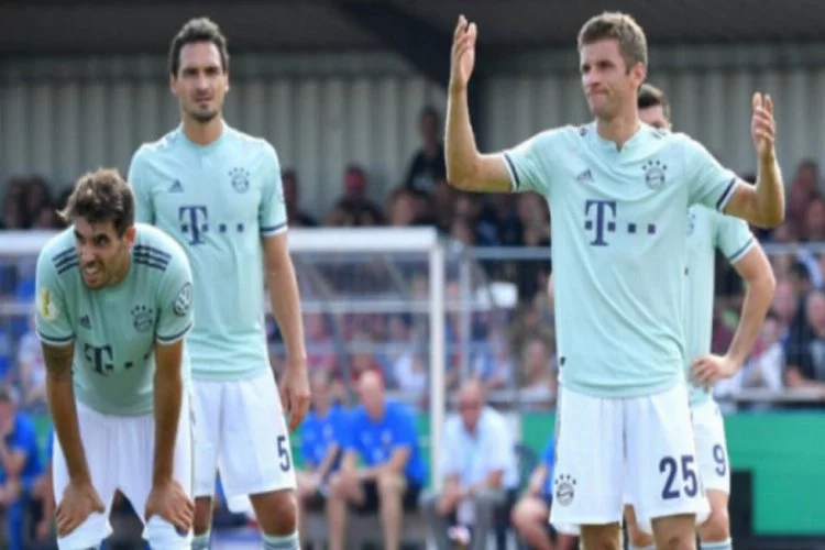 Bayern amatör lig takımına karşı ecel terleri döktü