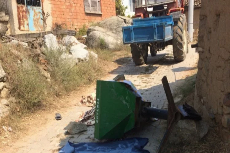 Bursa'da traktör kazası: 1 ölü