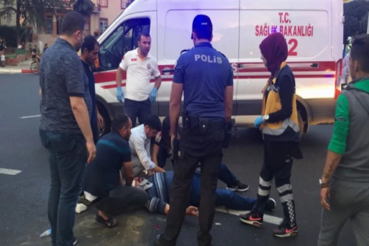 Bursa'da dikkatsizliğin neden olduğu kaza