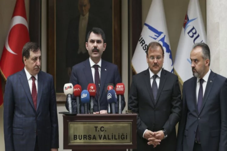 Bakan Kurum: Bursa'daki kentsel dönüşümü hızlandıracağız