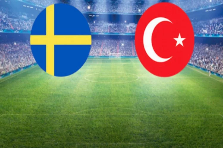 Türkiye-İsveç maçı ilk 11'leri açıklandı