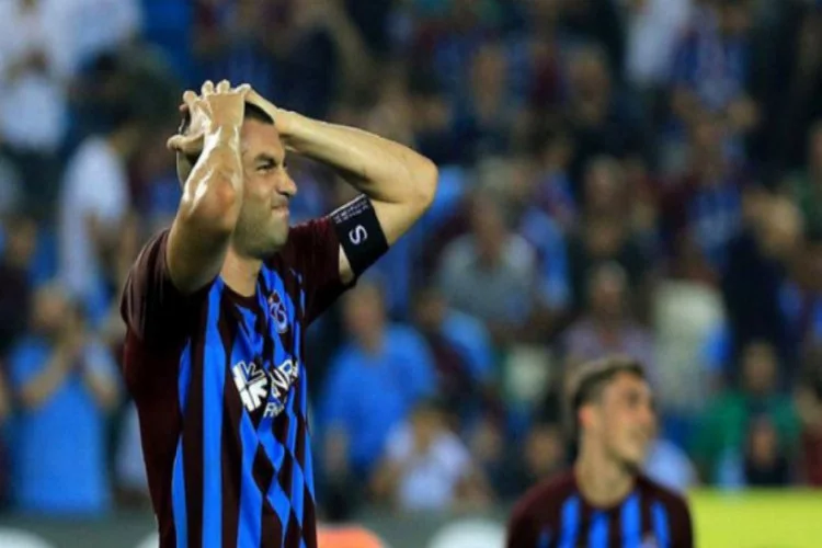 Trabzonspor Burak Yılmaz'ın cezasını kesti