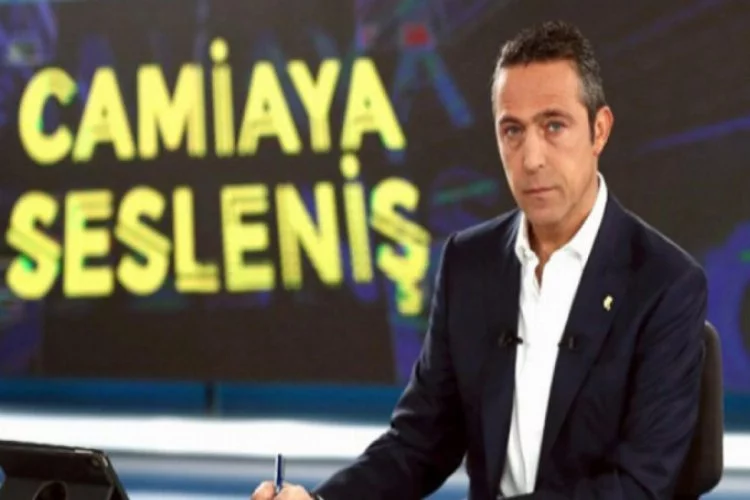 Fenerbahçe Başkanı Ali Koç'tan taraftarına müjdeli haber