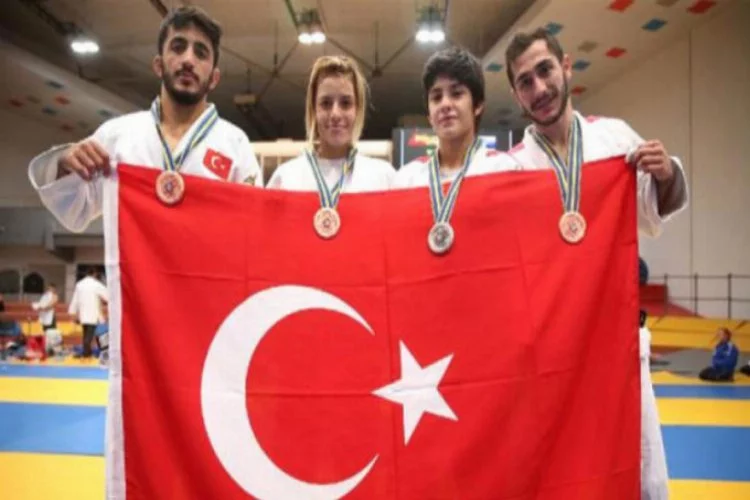 Gençler Avrupa Judo Şampiyonası'nda 4 madalya birden!
