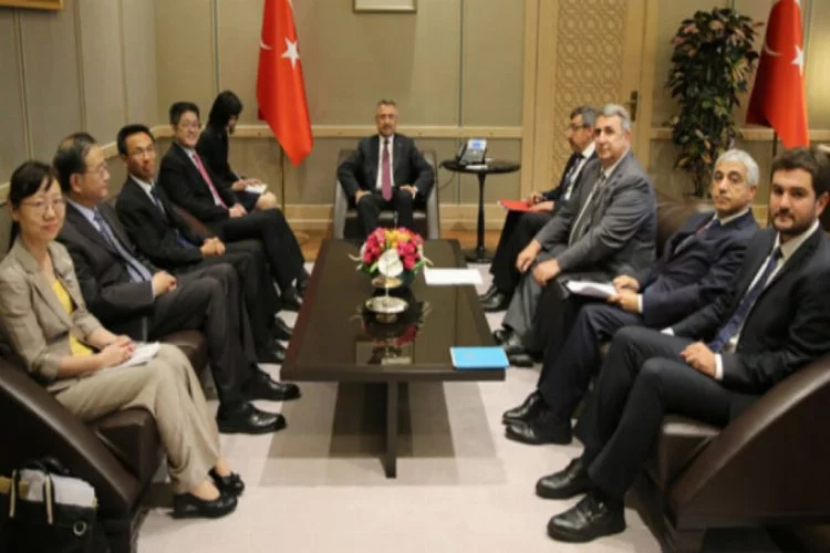 Cumhurbaşkanı Yardımcısı, Çin Hükümeti Özel Temsilcisi ile görüştü