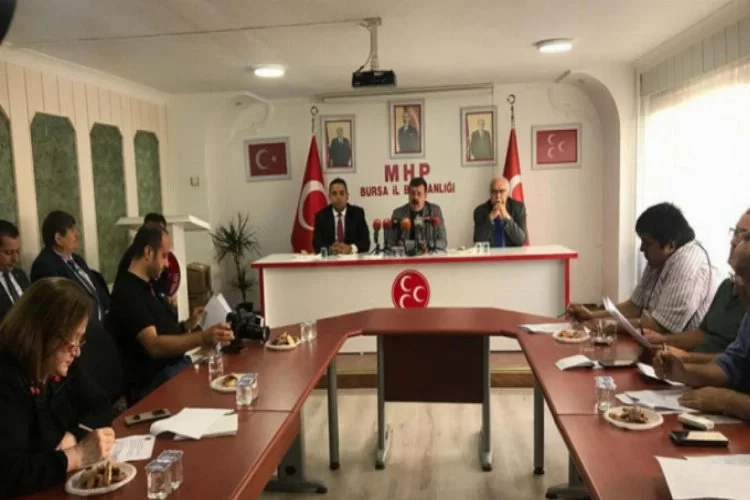MHP Bursa İl Başkanı Coşkun'dan döviz açıklaması