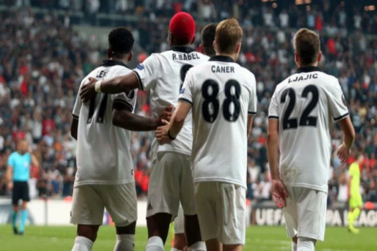 Beşiktaş, Avrupa Ligi'ne galibiyetle başladı