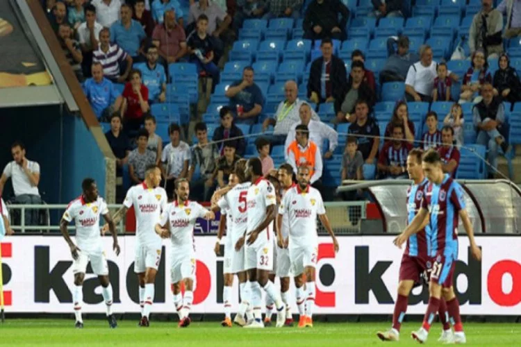 Göztepe, Trabzonspor'u mağlup etti