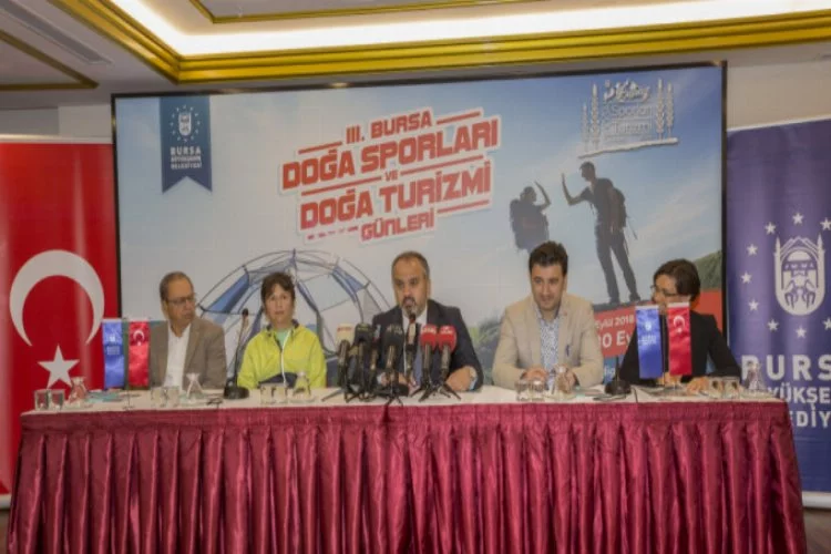 Bursa'da doğa sporları heyecanı başlıyor