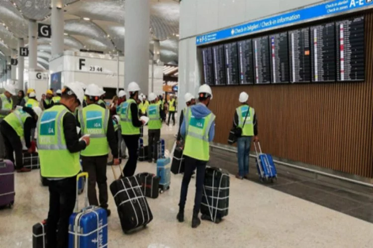 İstanbul Yeni Havaalanı'nın ilk kez yolcu testi gerçekleştirildi