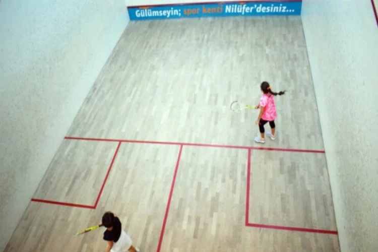 Nilüfer'de Squash heyecanı başladı