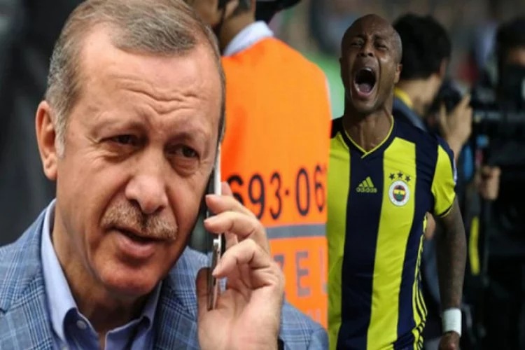 Maç bitti, Erdoğan telefonuna sarıldı
