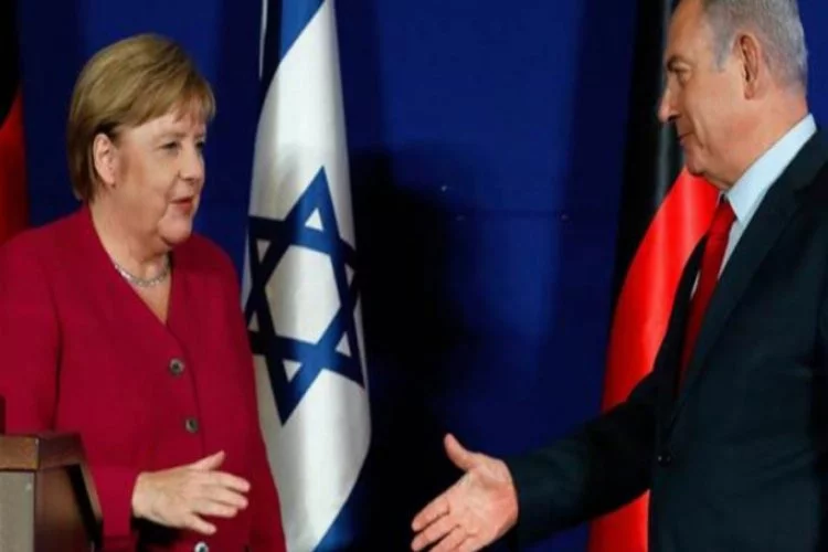 Merkel İsrail ziyaretinde İran'a tepki gösterdi