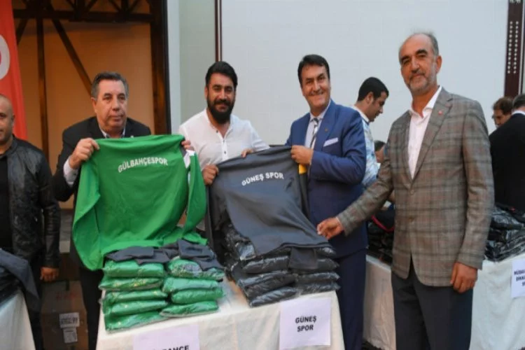 Amatör spor kulüplerine Osmangazi'den destek