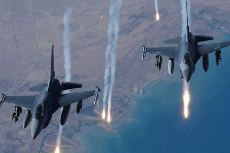 Türk savaş uçakları bomba yağdırdı
