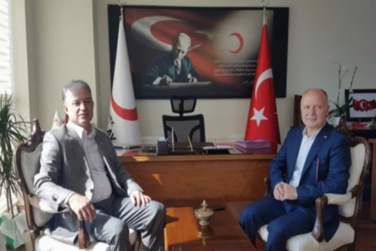 CHP Bursa Milletvekili Özkan'dan Kızılay'a ziyaret
