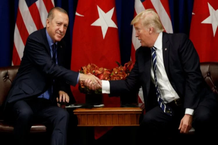 Trump'tan Erdoğan'a teşekkür!