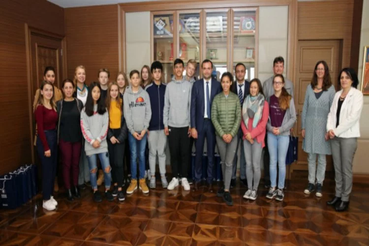Alman öğrenciler Bursa'ya hayran kaldı