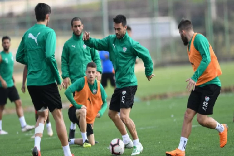 Bursaspor'da Aytemiz Alanyaspor maçı hazırlıkları