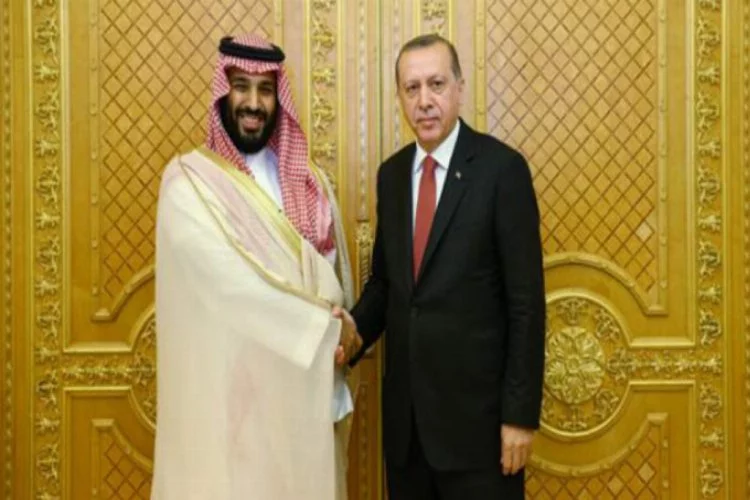 Cumhurbaşkanı Erdoğan Veliaht Prens'le görüştü!