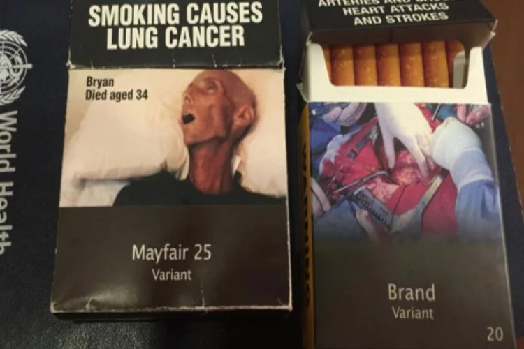 Yeni sigara paketleri böyle olacak