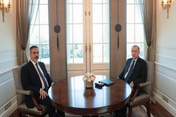 Cumhurbaşkanı Erdoğan, MİT Başkanı Hakan Fidan'ı kabul etti