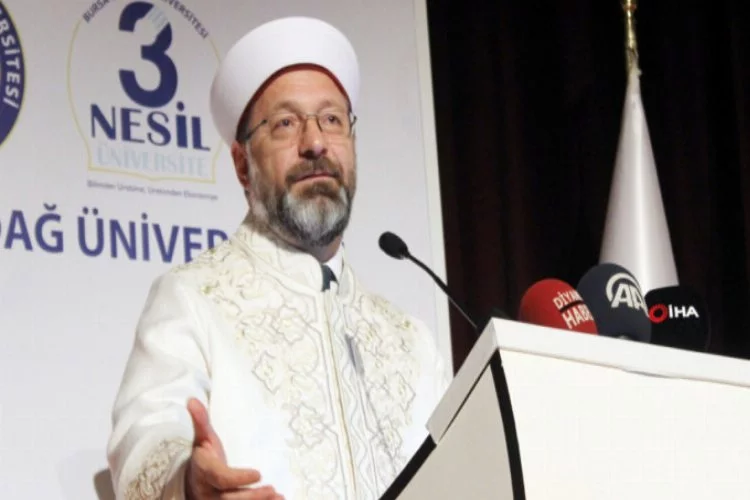 Diyanet İşleri Başkanı'ndan Bursa'da 'deizm' uyarısı
