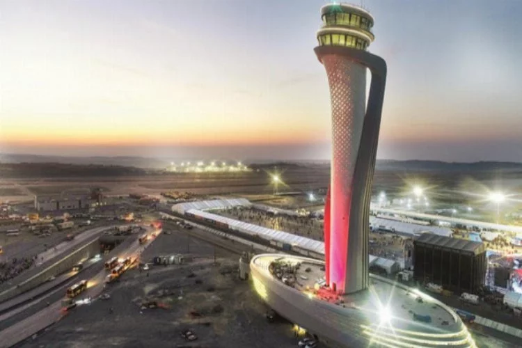 İstanbul Havalimanı, büyüklükte 46 ilçeyi solladı