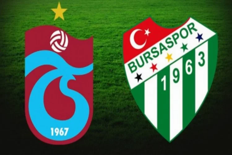 Bursaspor, Trabzon'dan 1 puanla döndü