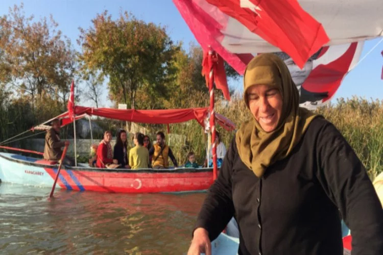 Bursa'da balıkçı kadınlardan turizme destek