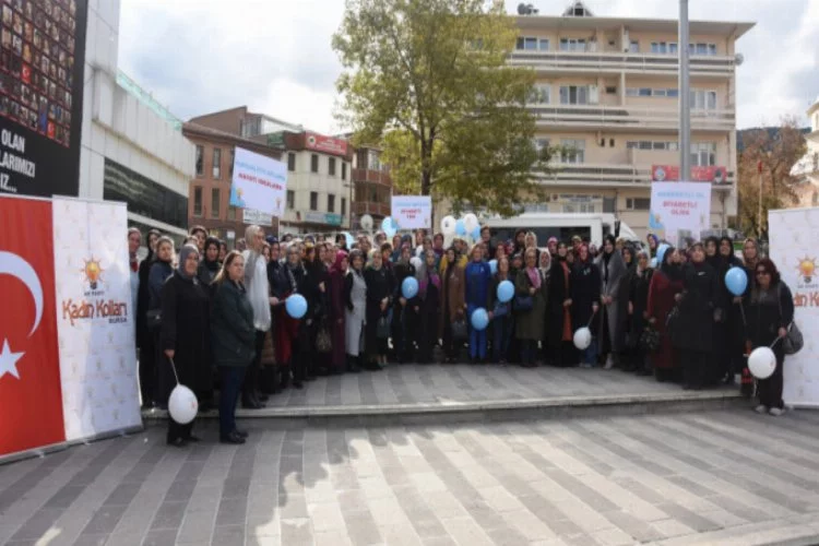 AK Parti Bursa İl Kadın Kolları üyelerinden anlamlı etkinlik