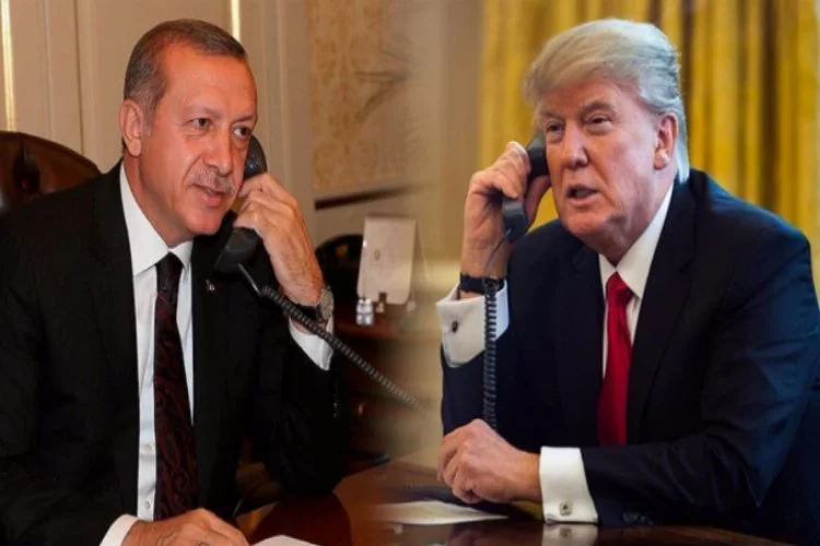Erdoğan ile Trump'tan önemli görüşme