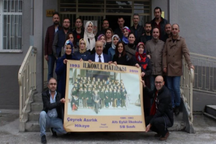 Bursa'da çeyrek asırlık buluşma