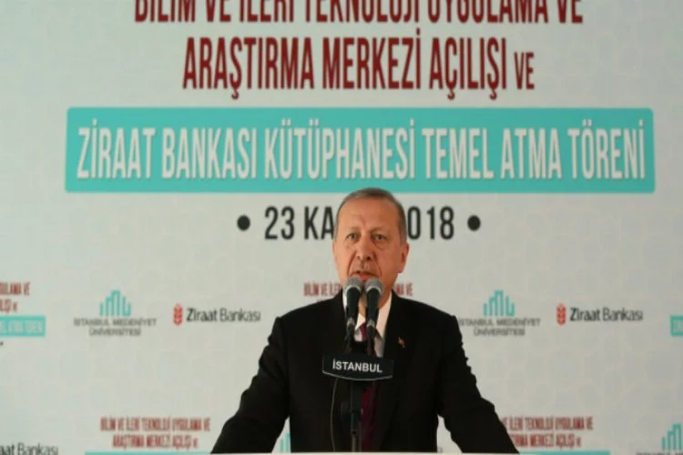 Cumhurbaşkanı Erdoğan: Bize yakışmıyor!