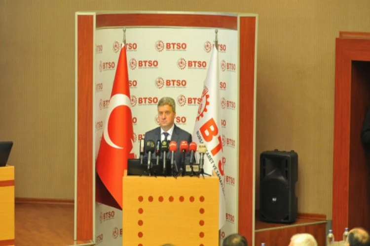 Makedonya Cumhurbaşkanı İvanov Bursa'da