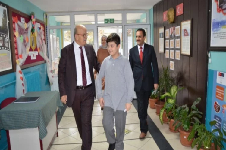 Bursalı ilkokul öğrenciden Osman sargına davet