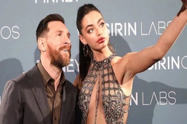 Messi'yi heyecanlandıran kadın