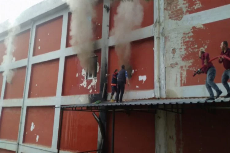 Bursa'daki fabrika yangınında ölen işçinin cenazesi memleketine gönderildi
