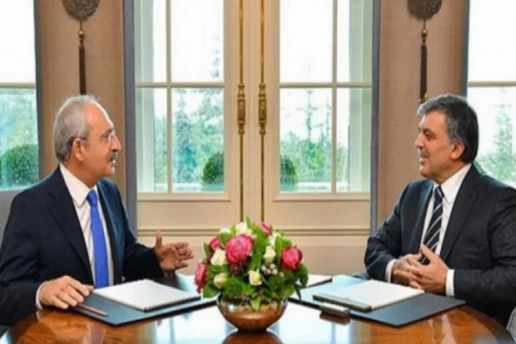 Kılıçdaroğlu, Abdullah Gül'le görüştü!