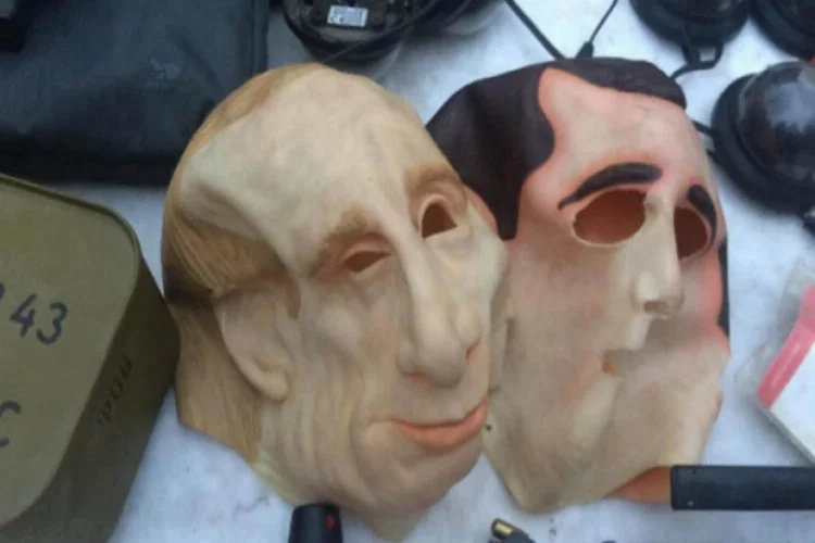 İki Türk'e Putin maskeli soygun şoku