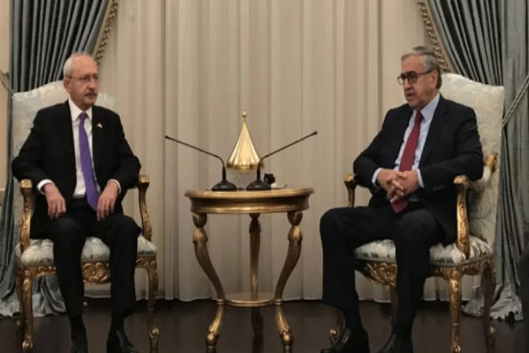 Kılıçdaroğlu, KKTC Cumhurbaşkanı Akıncı ile görüştü!