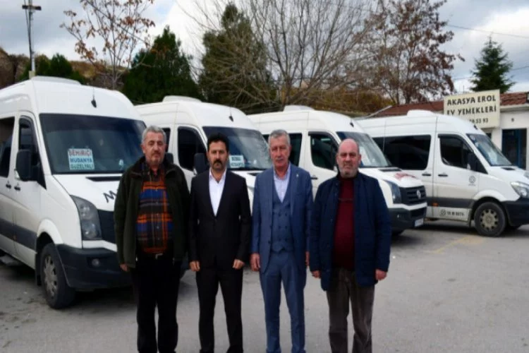 Bursa'da minibüsçülerin direksiyonuna Samast geçti