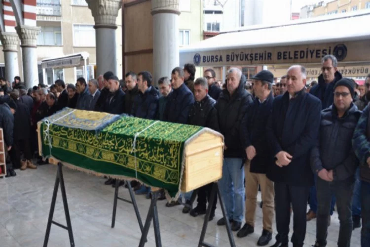 Bursa'da iş kazasında hayatını kaybeden Ulu'yu binler uğurladı